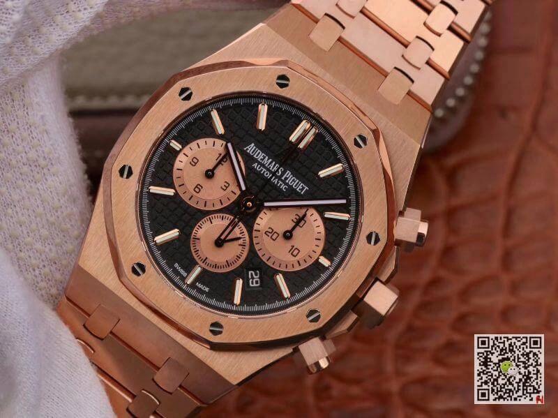 Audemars Piguet Royal Oak Chronograph 26331OR.OO.1220OR OM Factory Men Watches 1:1 Best Edition Replica Watch Swiss ETA7750 18K Rose gold on stainless steel bezel